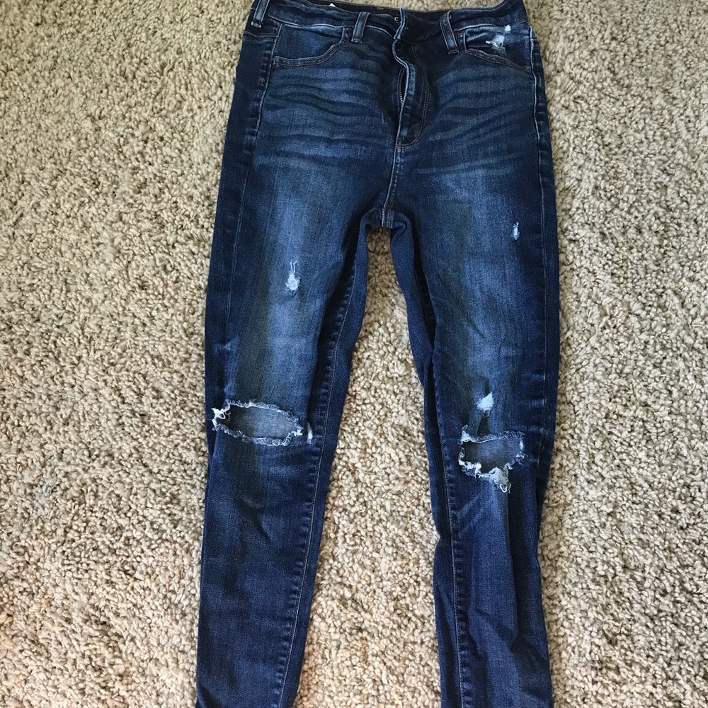High-rise american eagle jeans
